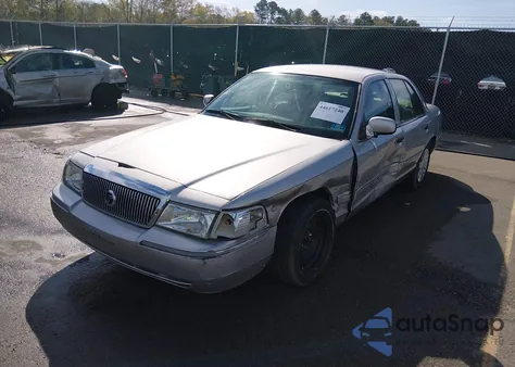 2004 Mercury Grand Marquis Gs from USA, damaged, VIN 2MEFM74W14X689638